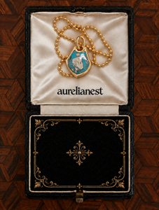 Turquoise Serpent Scale Talisman