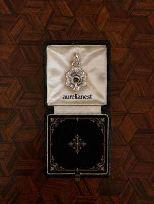 Celestial Heart Stone Pendant