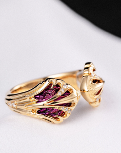 Chaos Serpent Scale Ring