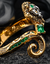 Load image into Gallery viewer, Serpent Tail Ring