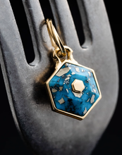 Load image into Gallery viewer, Celestial Heart Stone Pendant
