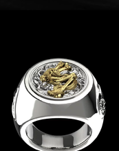 Load image into Gallery viewer, Serpent Crest Ring