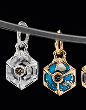 Load image into Gallery viewer, Celestial Heart Stone Pendant