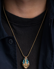 Load image into Gallery viewer, Blooming Scale Serpent Pendant